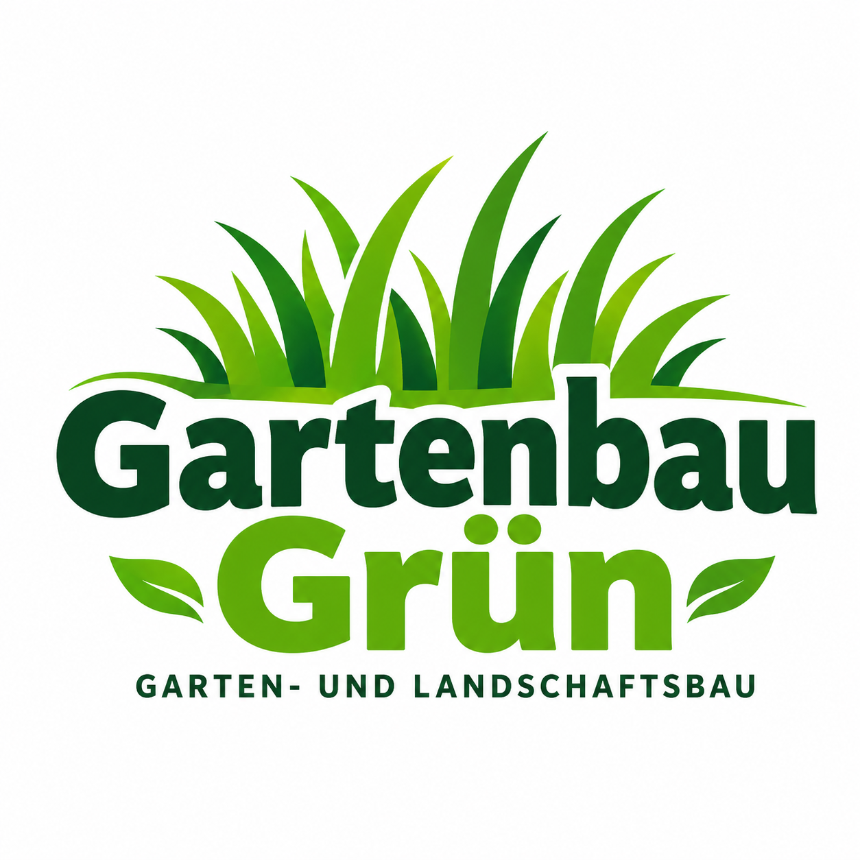 Logo-Beispiel Gartenbau Grün 1