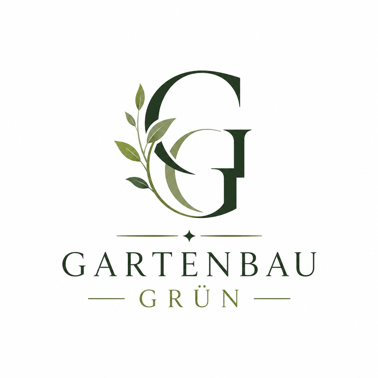 Logo-Beispiel Gartenbau Grün 10