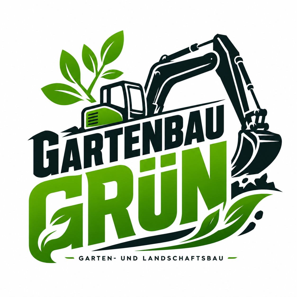 Logo-Beispiel Gartenbau Grün 4