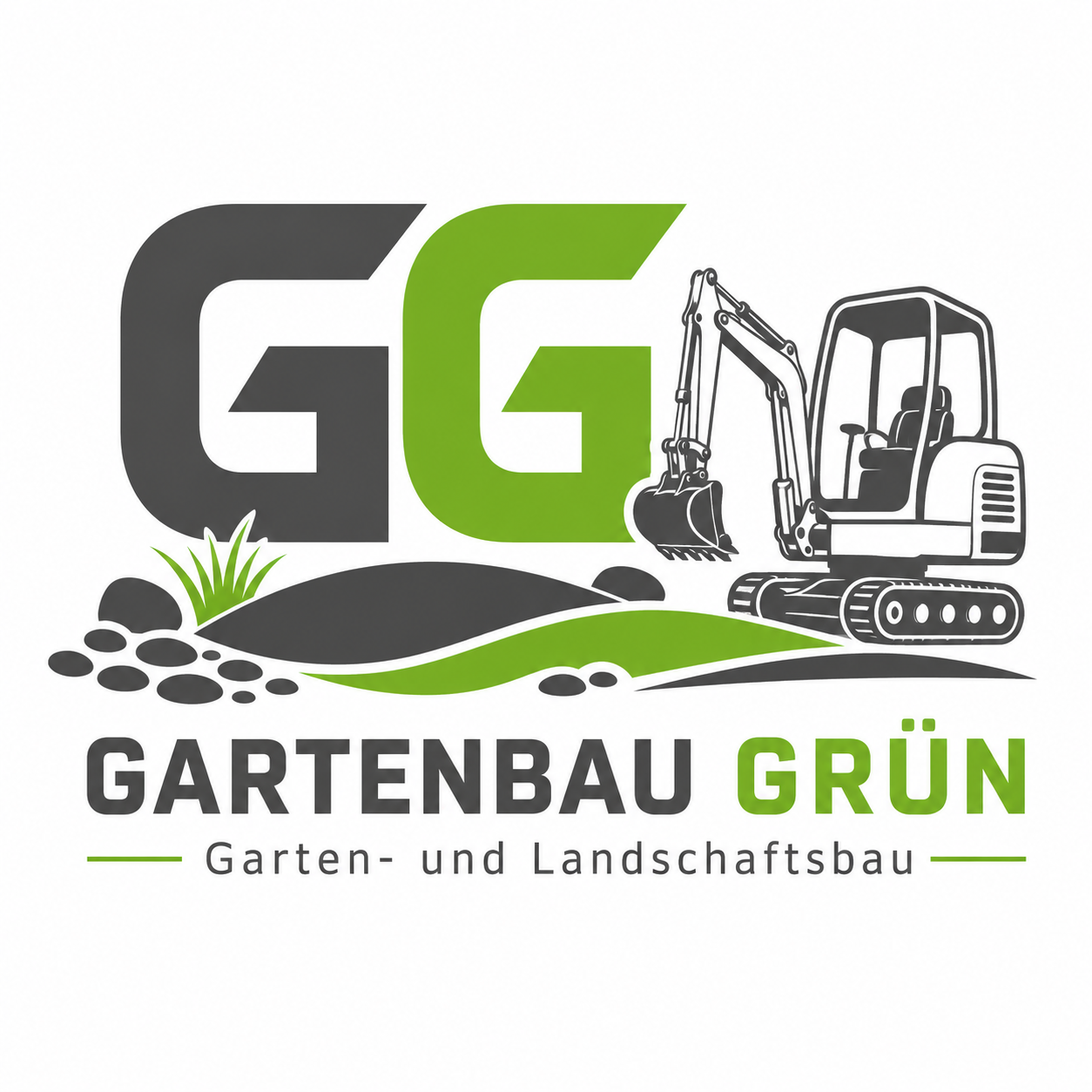 Logo-Beispiel Gartenbau Grün 8
